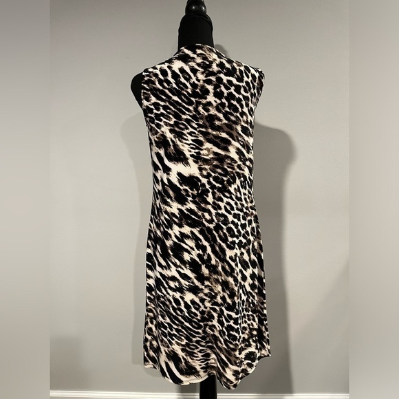 ๐ Dana Buchanan Leopard Print Dress Size Small - Picture 2 of 8